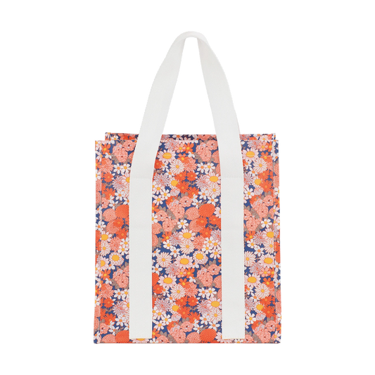 Market Bag Field of Flowers