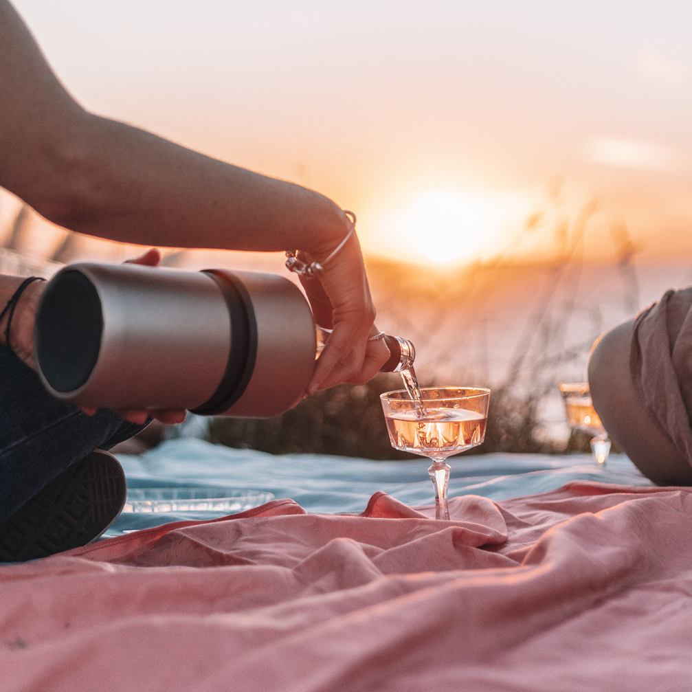 Huski Wine Cooler - Champagne - Roma Gift & Gourmet