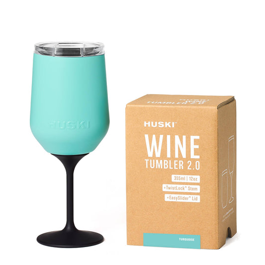 Huski Wine Tumbler 2.0 - Turquoise (Limited Release) - Roma Gift & Gourmet