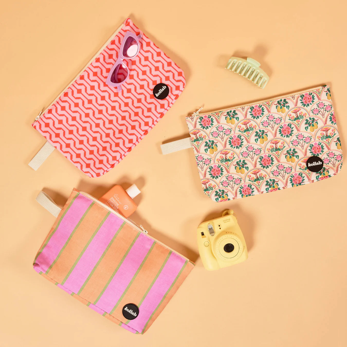 Wet Bag Cherry Zig Zag