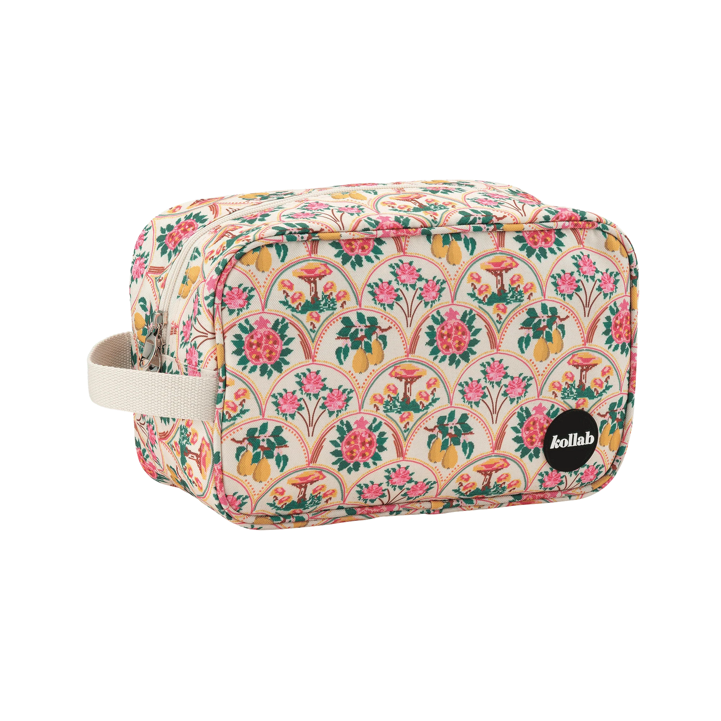 Travel Bag Needlepoint Garden