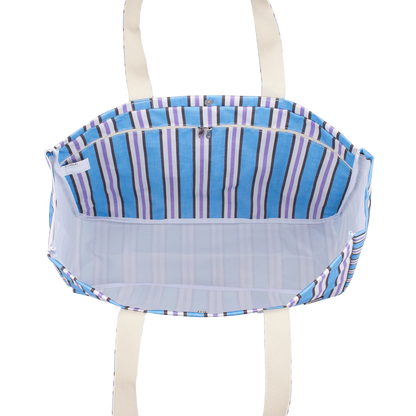 Carryall Cargo Choc Blue Stripe