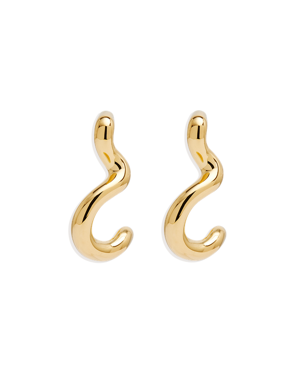 Gold Flow of Life Hoops
