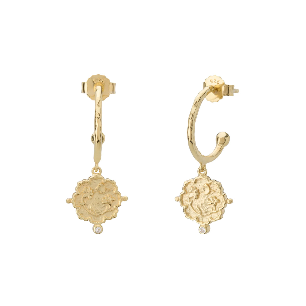 Loved Always Hoop Earring