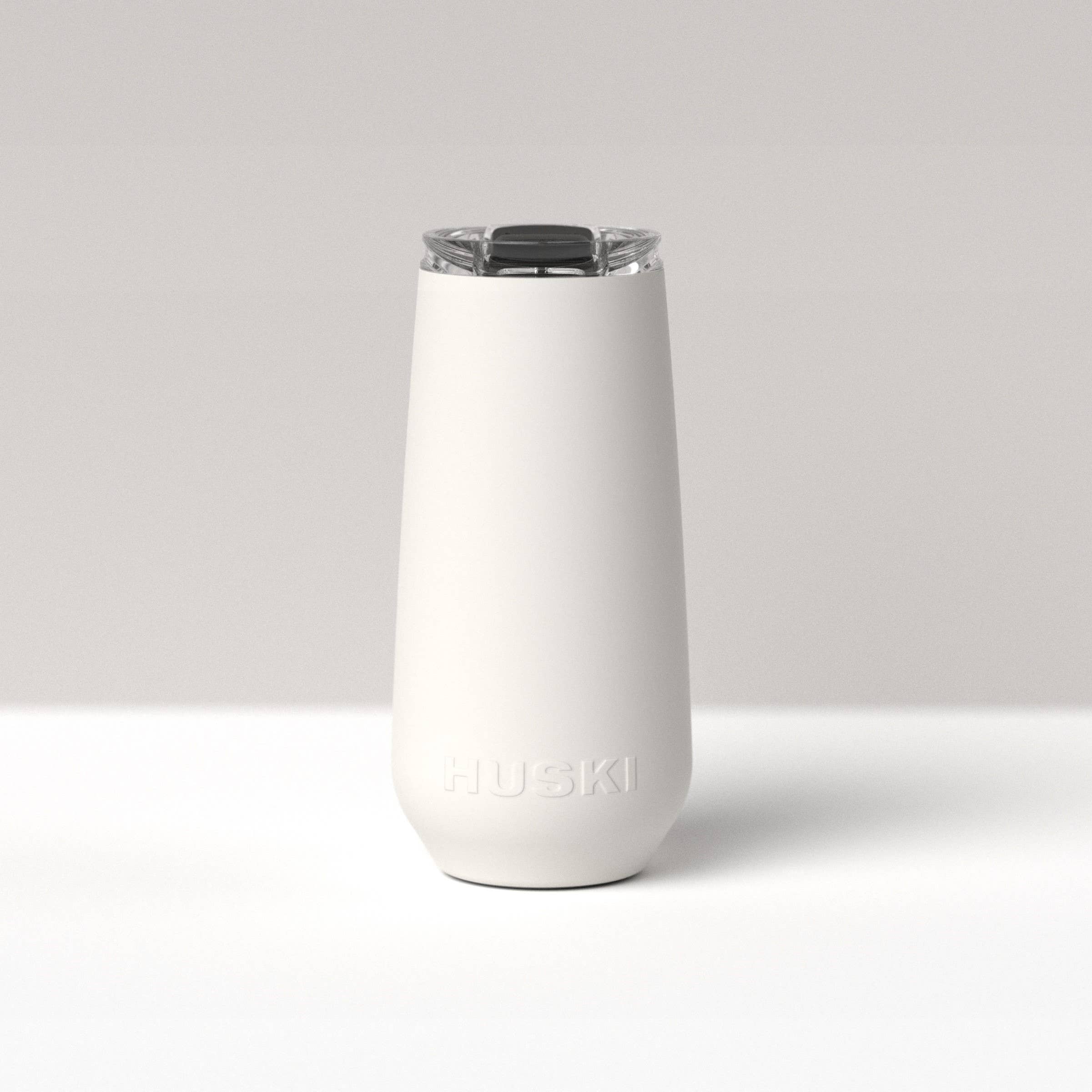 Huski Champagne Flute - White - Roma Gift & Gourmet
