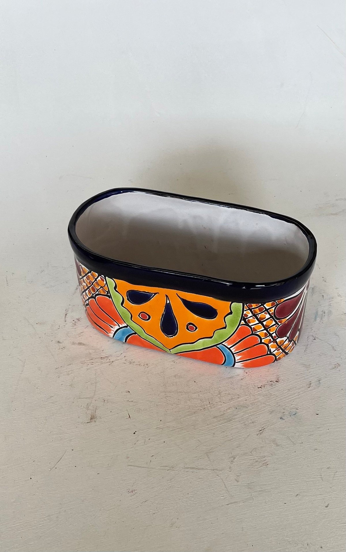 Small Oval Planter 24 x 12 cm