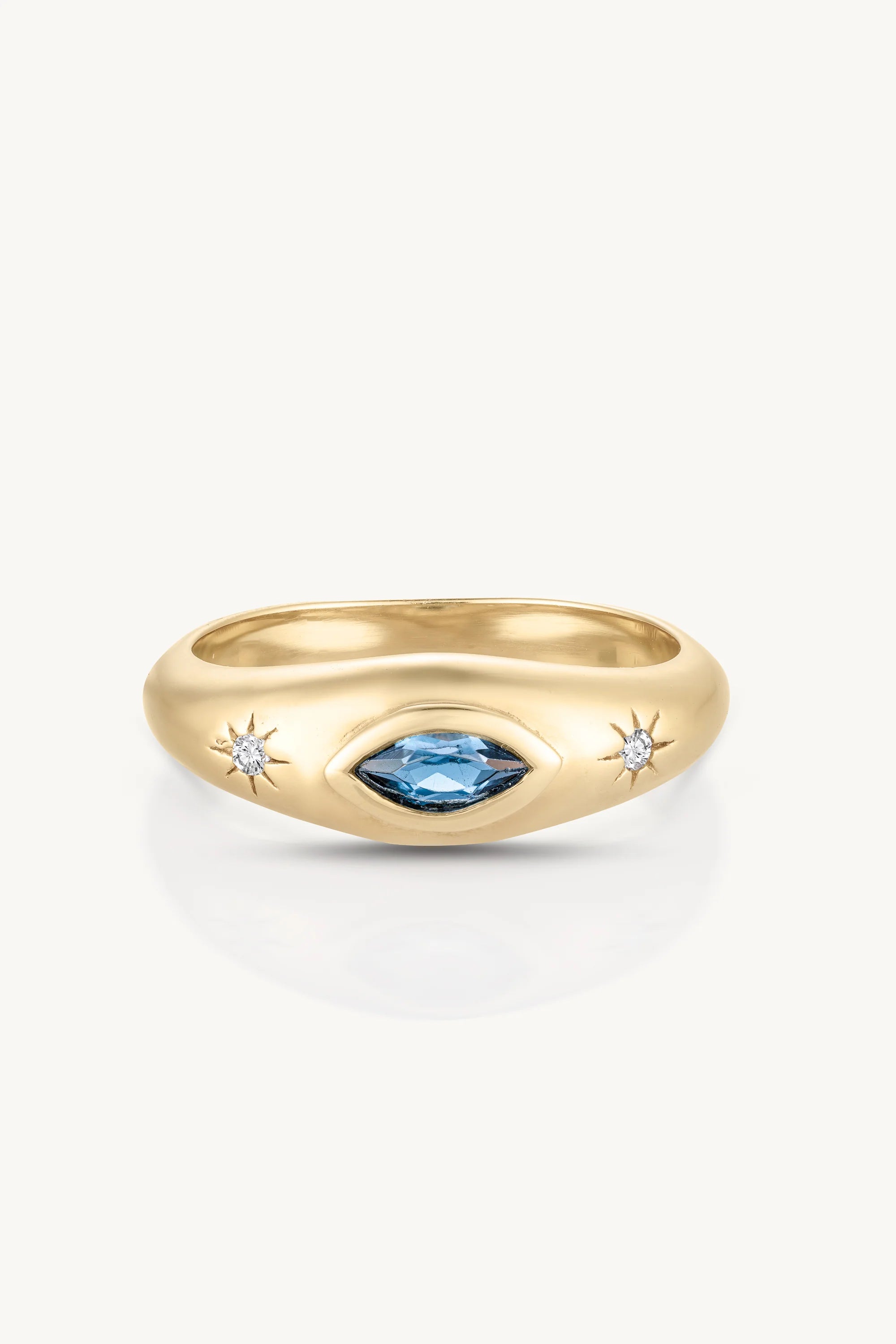 Asteria Topaz Ring