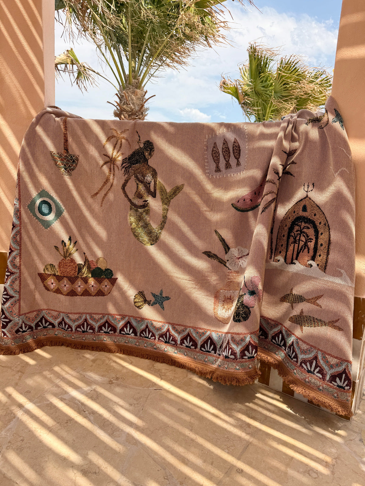 Sea Song Mermaid Throw - Roma Gift & Gourmet