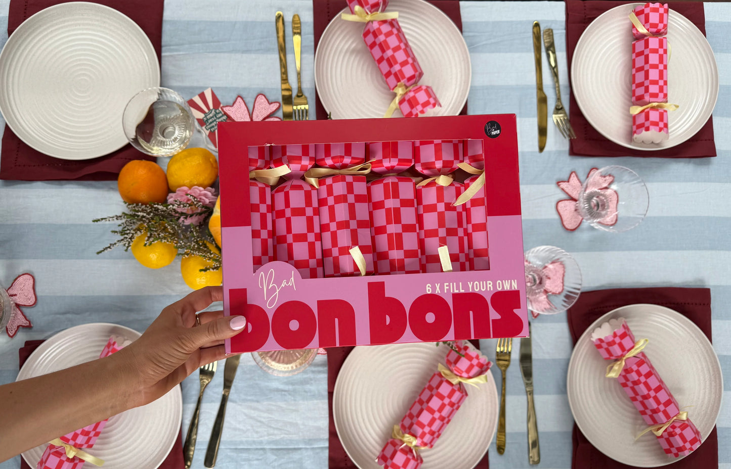 Bon Bons (Red and Pink)