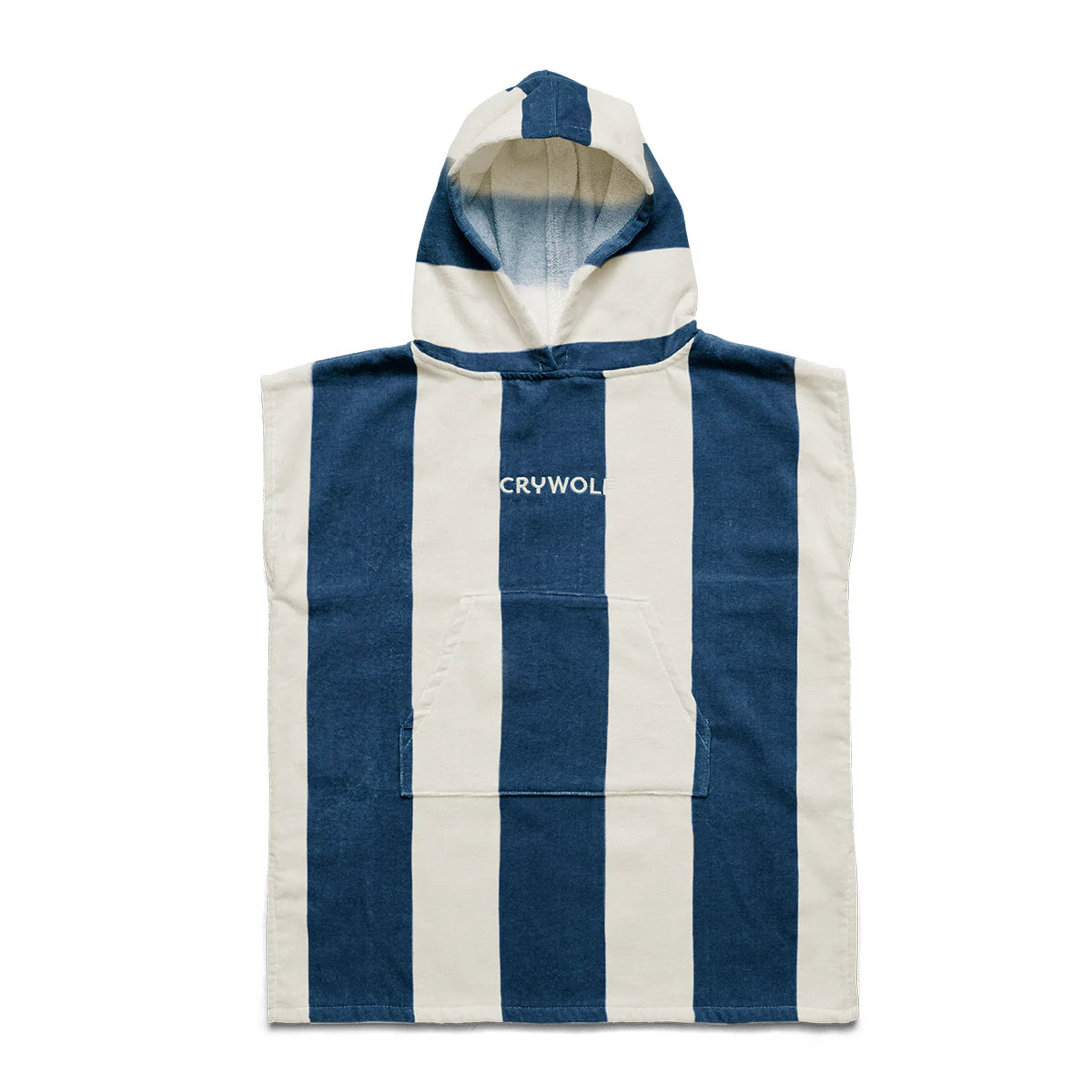 HOODED TOWEL - Indigo Stripe - Roma Gift & Gourmet