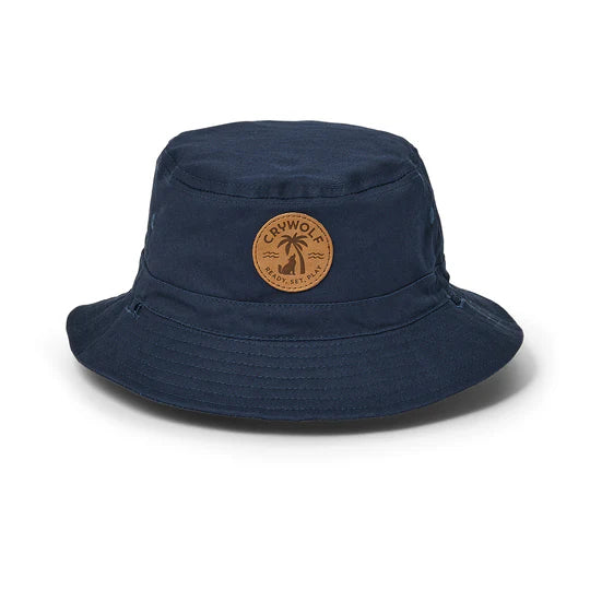 REVERSIBLE BUCKET HAT - Indigo Colour Block - Roma Gift & Gourmet