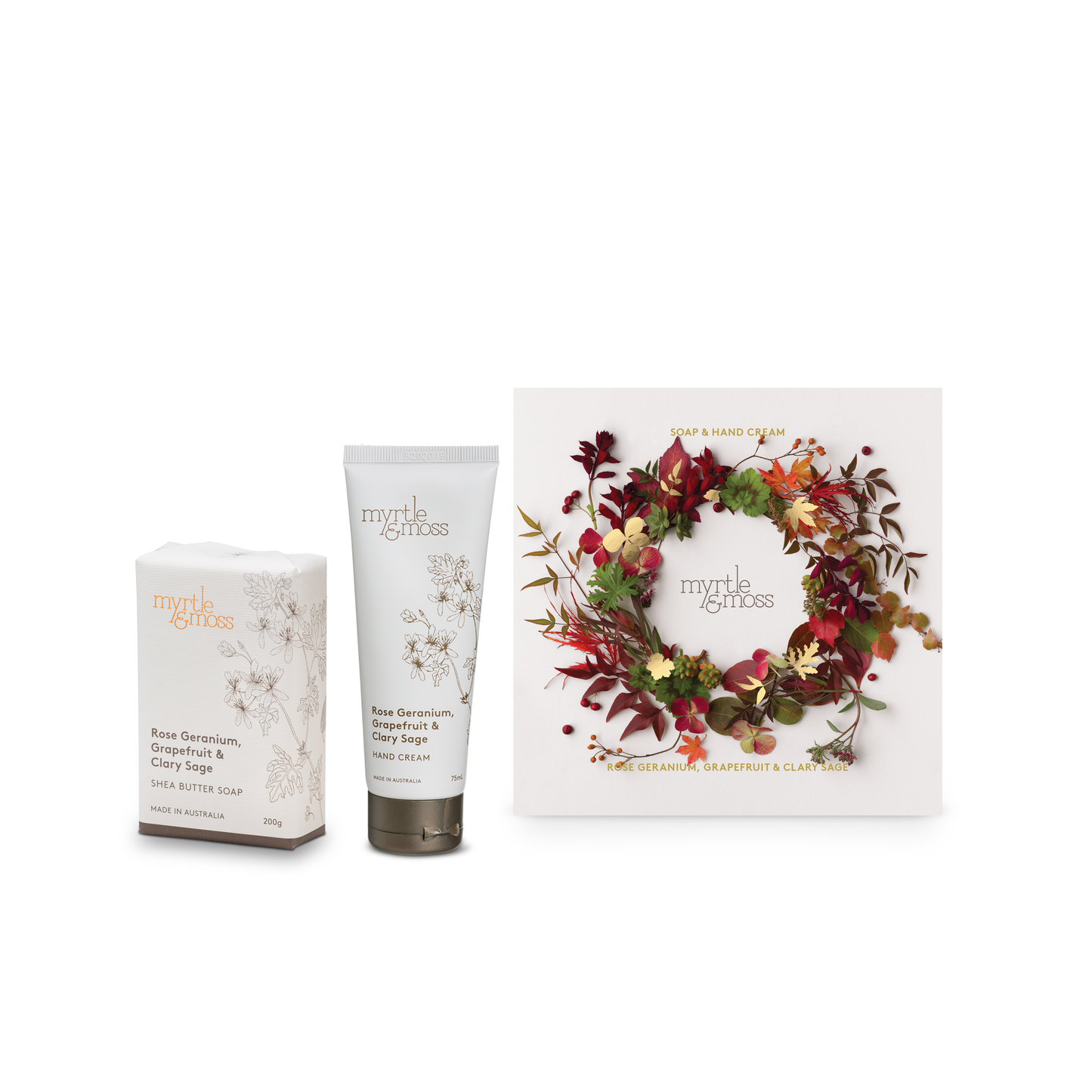 Christmas Soap & Hand Cream Gift Duet