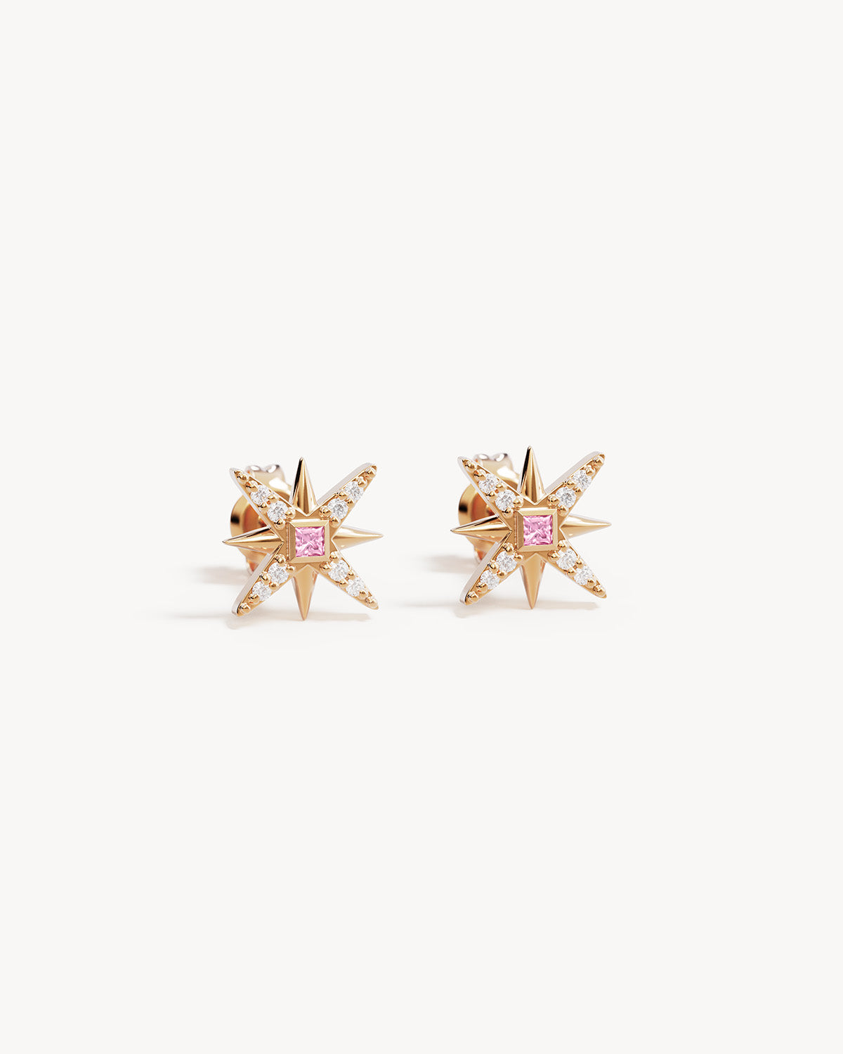 18k Gold Vermeil Starry Night Stud Earrings