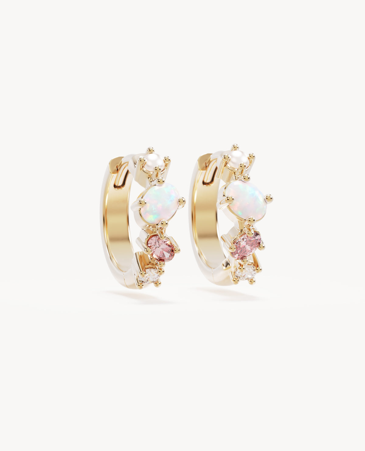 18k Gold Vermeil Cosmic Bloom Hoops