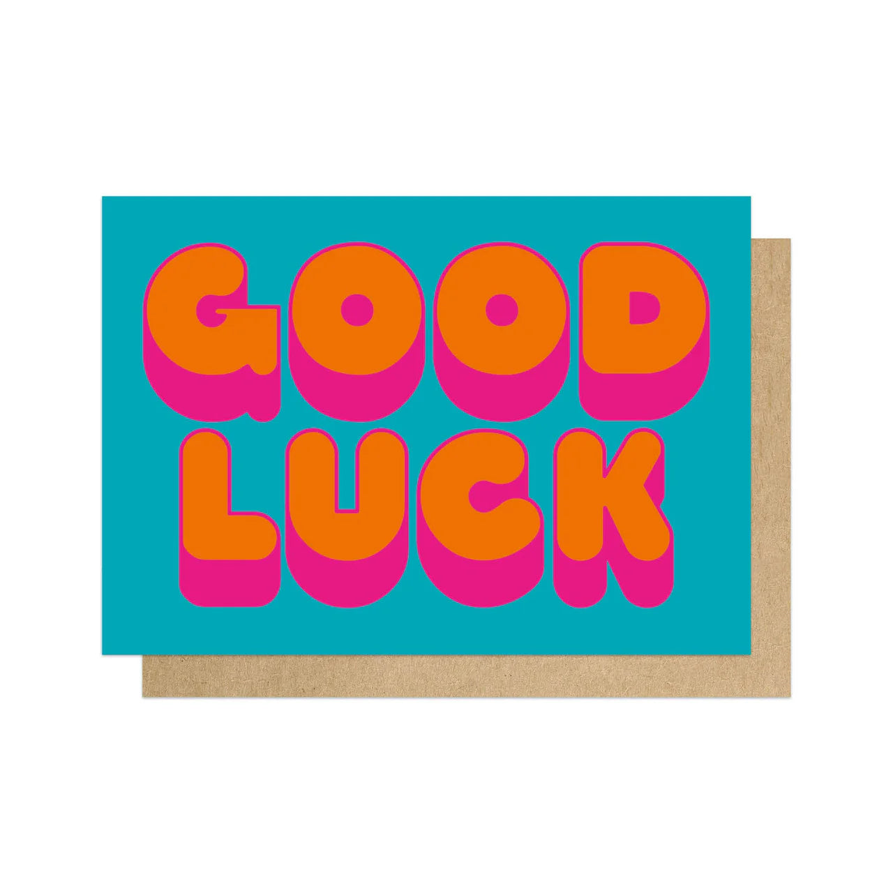 Good Luck Bold Card