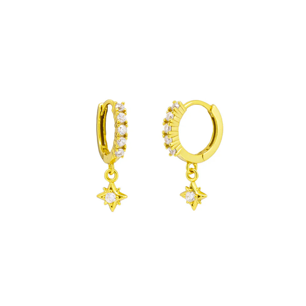 Rosette Sleepers - Gold