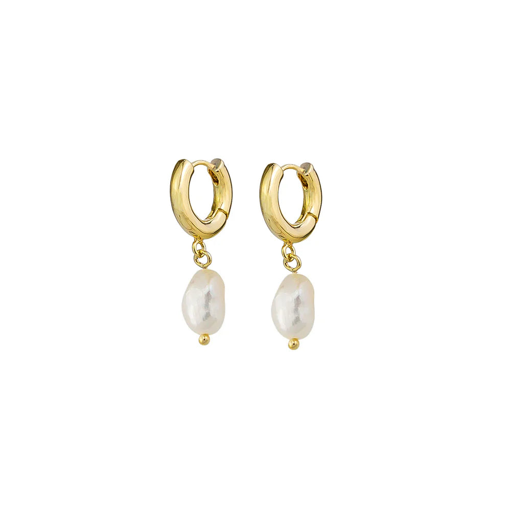 Bethany Pearl Sleepers - Gold