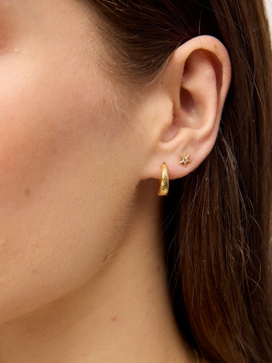 Gold Tara Studs