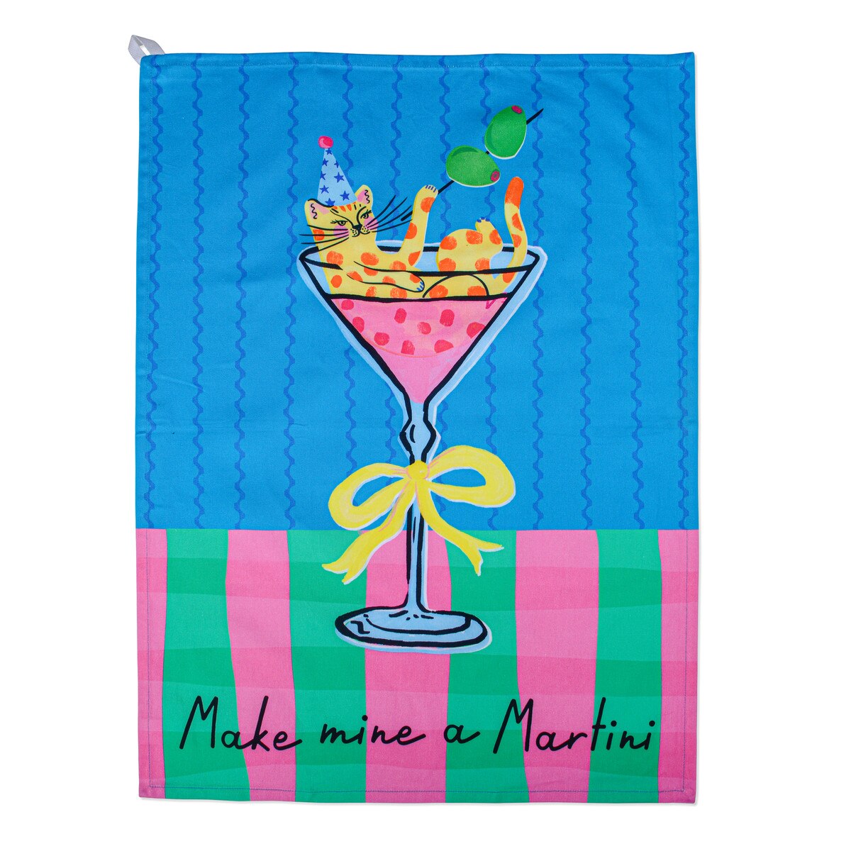 Tea Towel - Make Mine a Martini