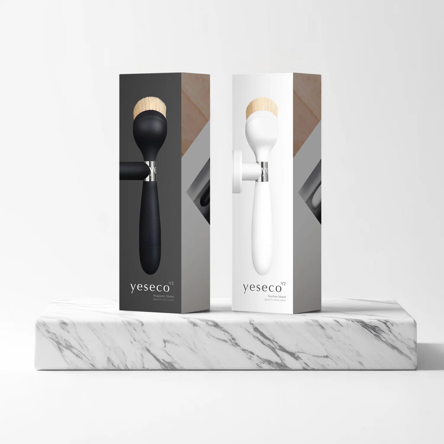 V2 - Ultimate Dish Brush w Magnetic Stand - Roma Gift & Gourmet