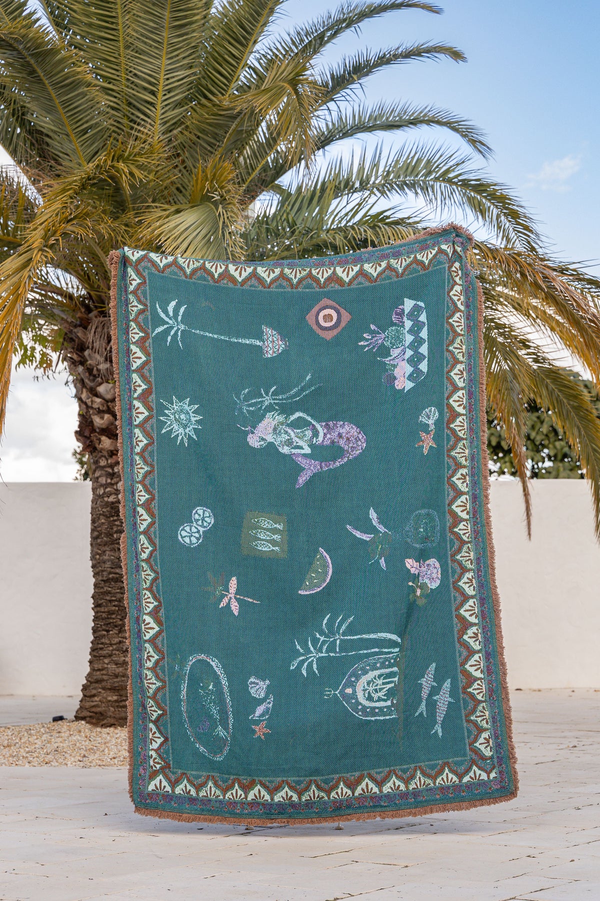 Sea Song Mermaid Throw - Roma Gift & Gourmet