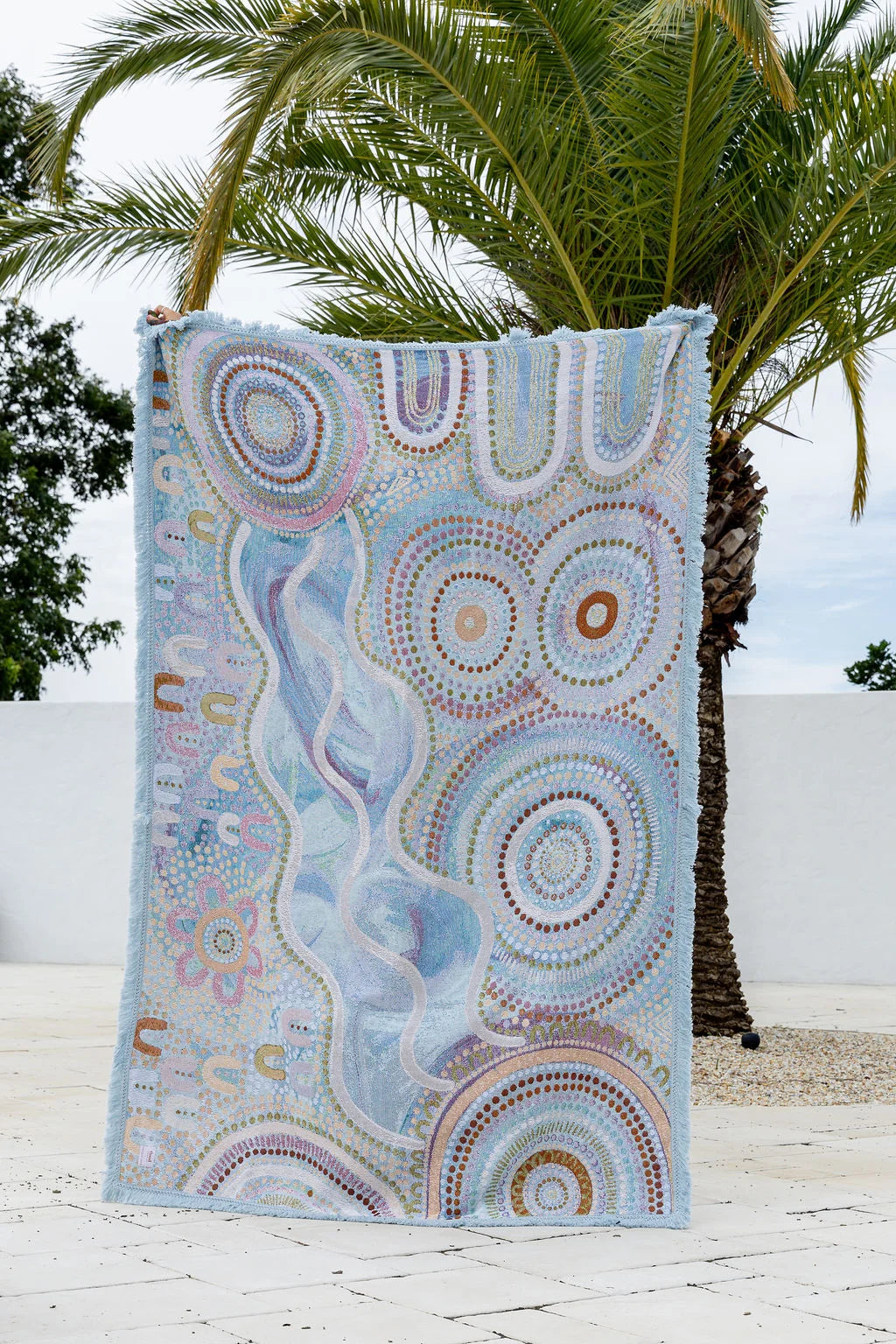 Blue Ocean Throw - Roma Gift & Gourmet