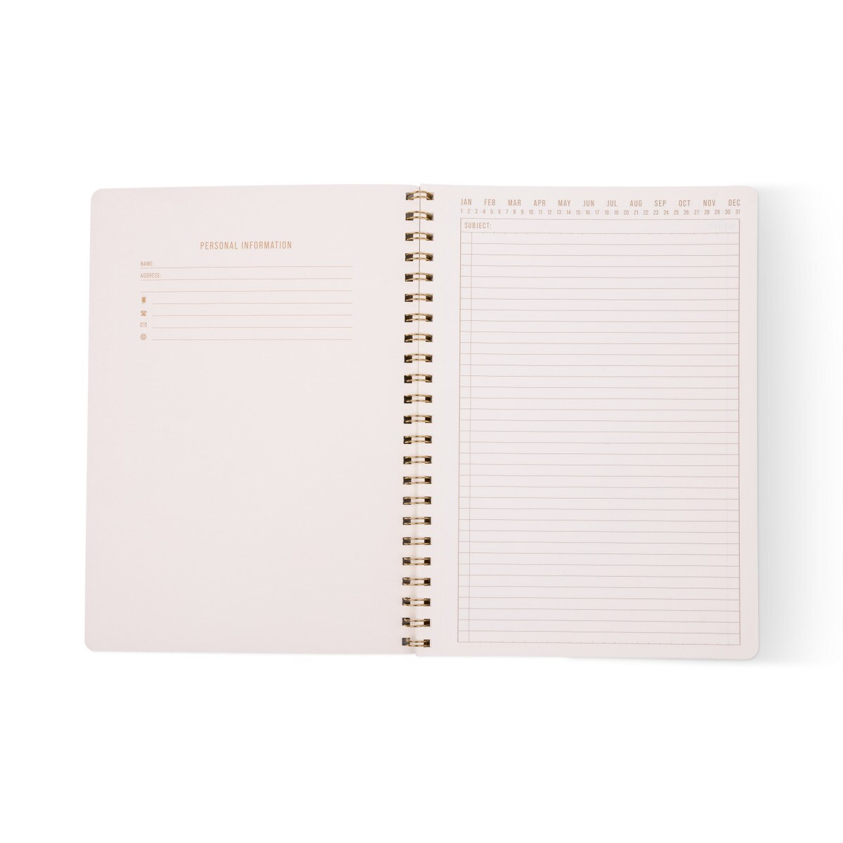 FSC Mix Credit Large Twinwire Notebook - Green Vine