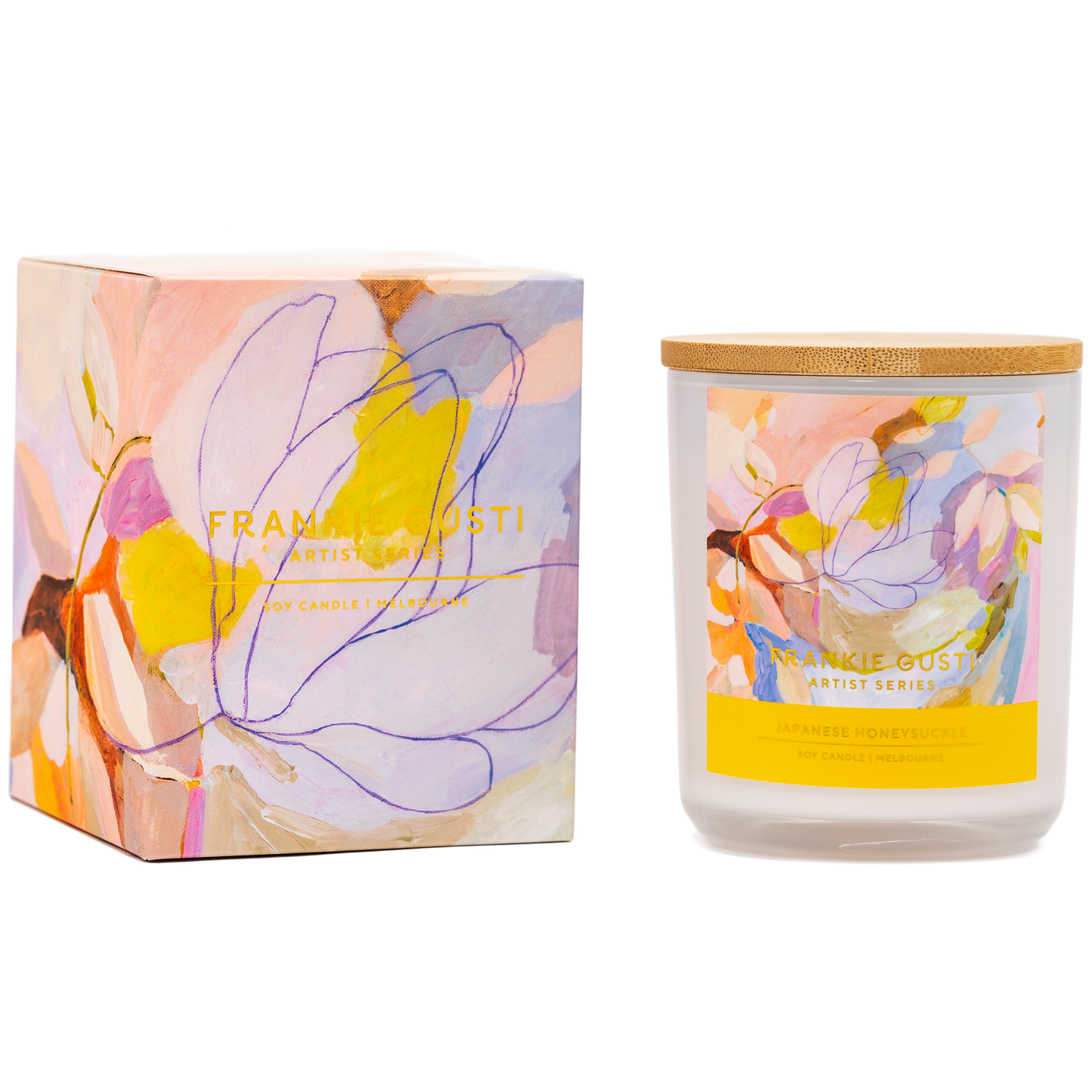 Artist Series Candle - Japanese Honeysuckle