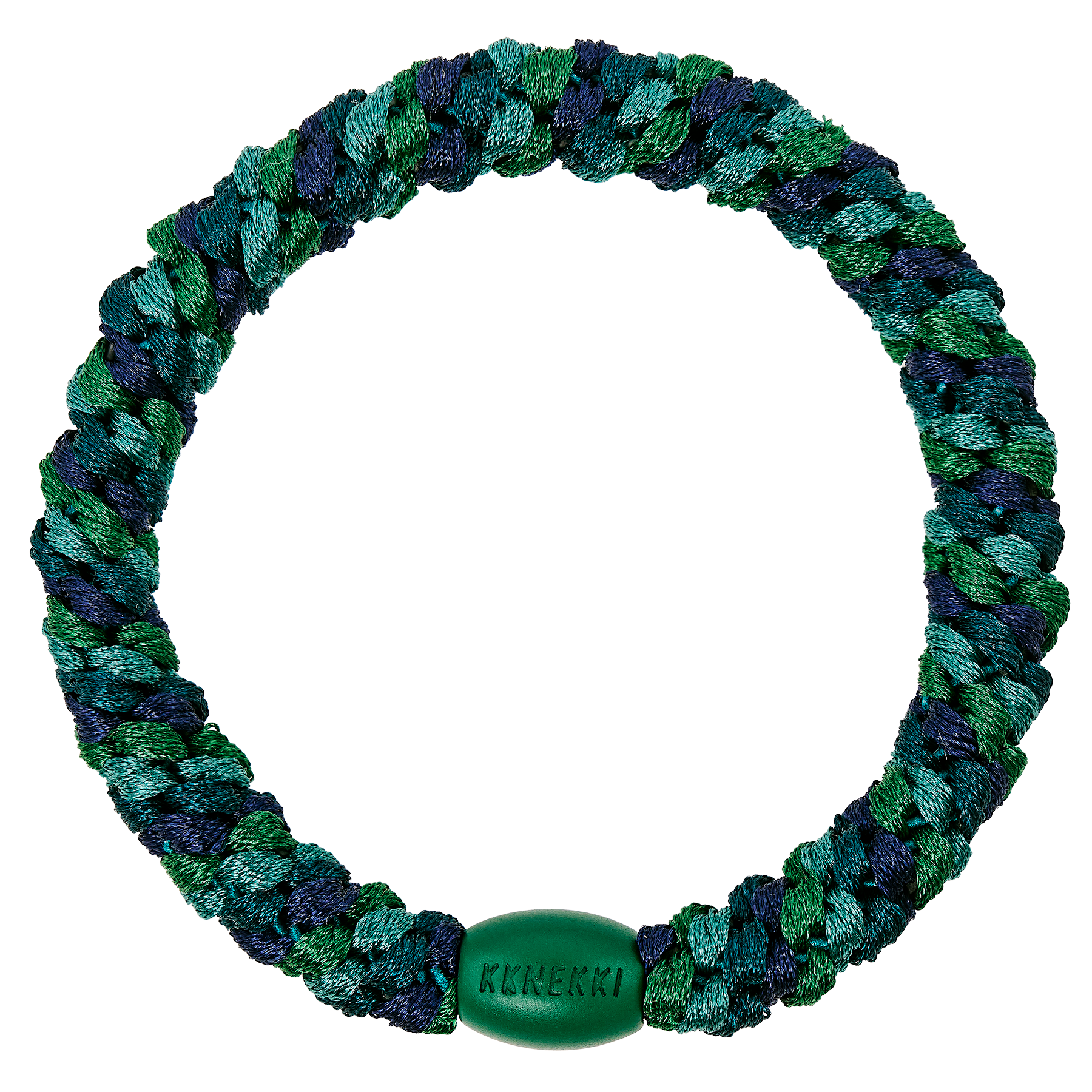 KKNEKKI Original Hair Ties: Navy Forrest Green