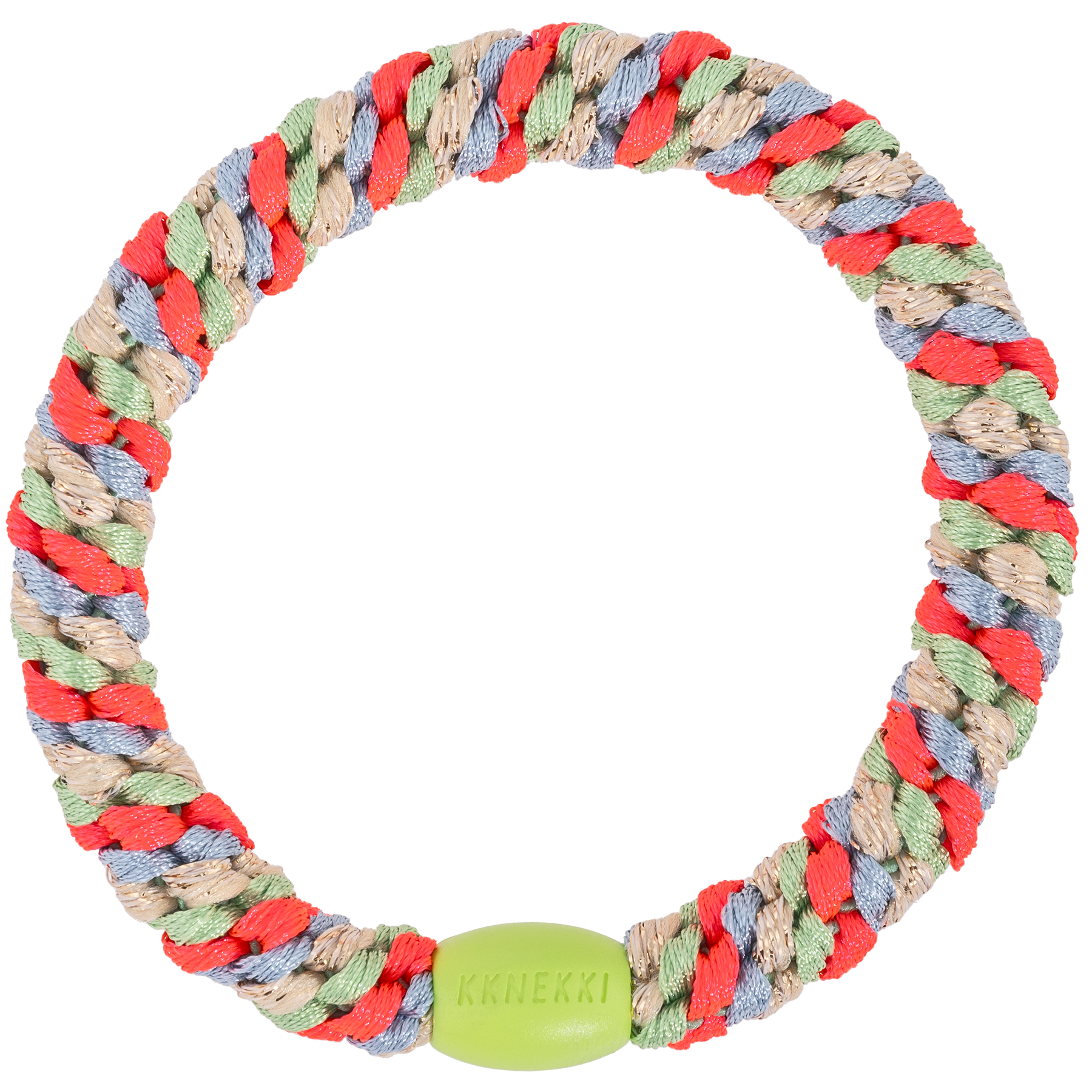 KKNEKKI Original Hair Ties: Mix grass green pink neon - Roma Gift & Gourmet