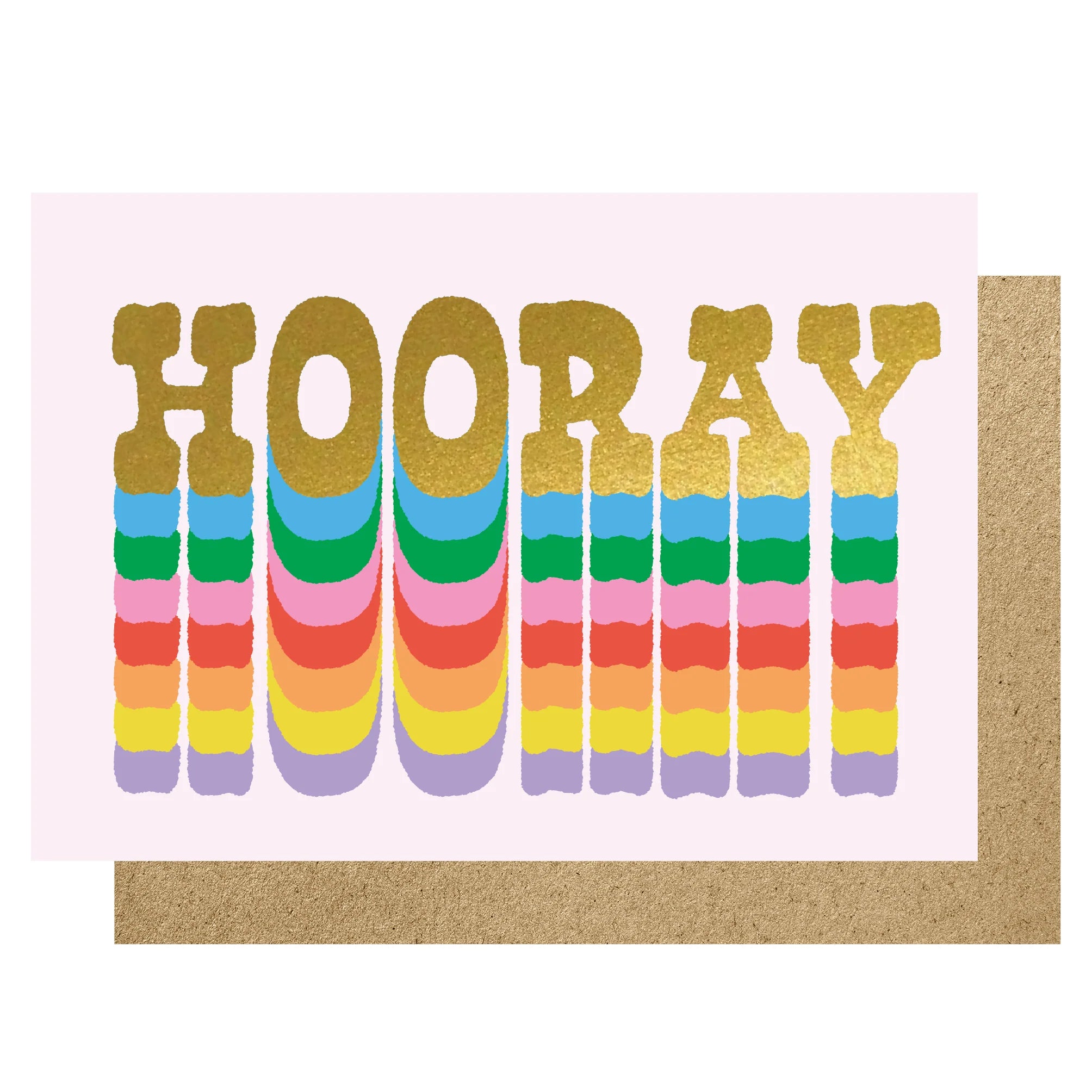 Hooray Rainbow Card