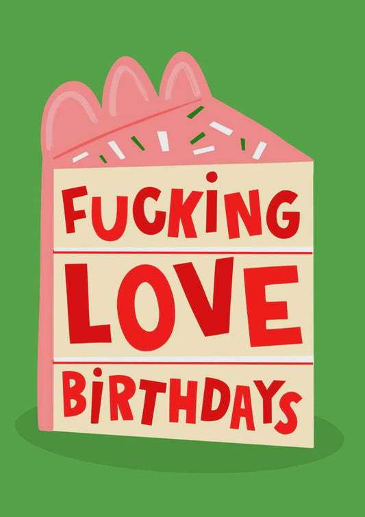 Love Birthdays Card - Roma Gift & Gourmet