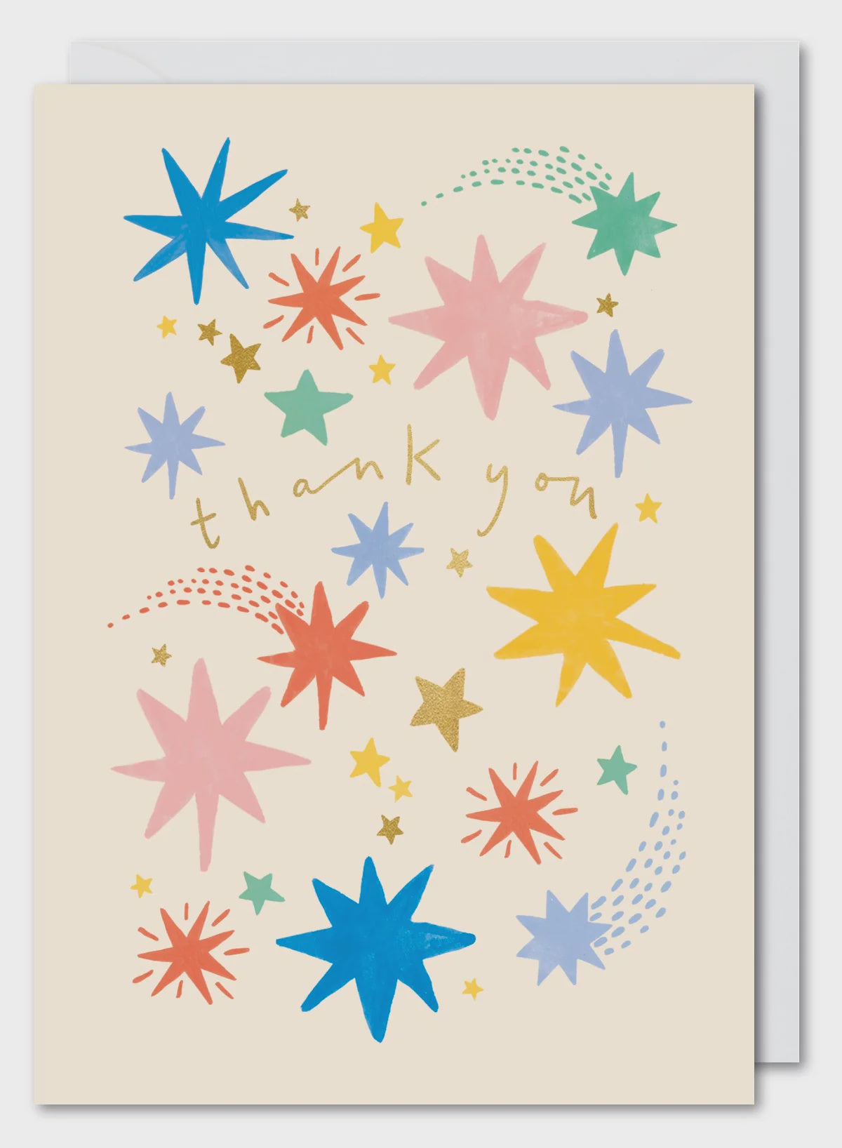 Thank You Stars Card - Roma Gift & Gourmet