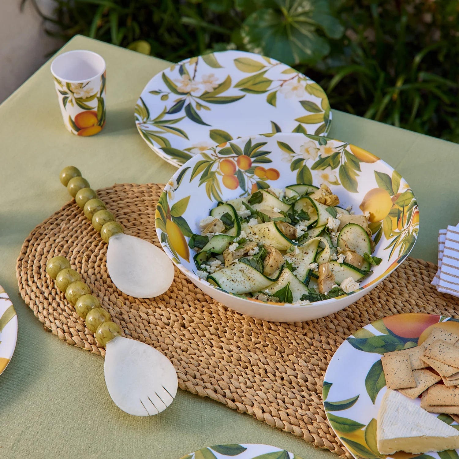 Citrus Grove Serving Bowl