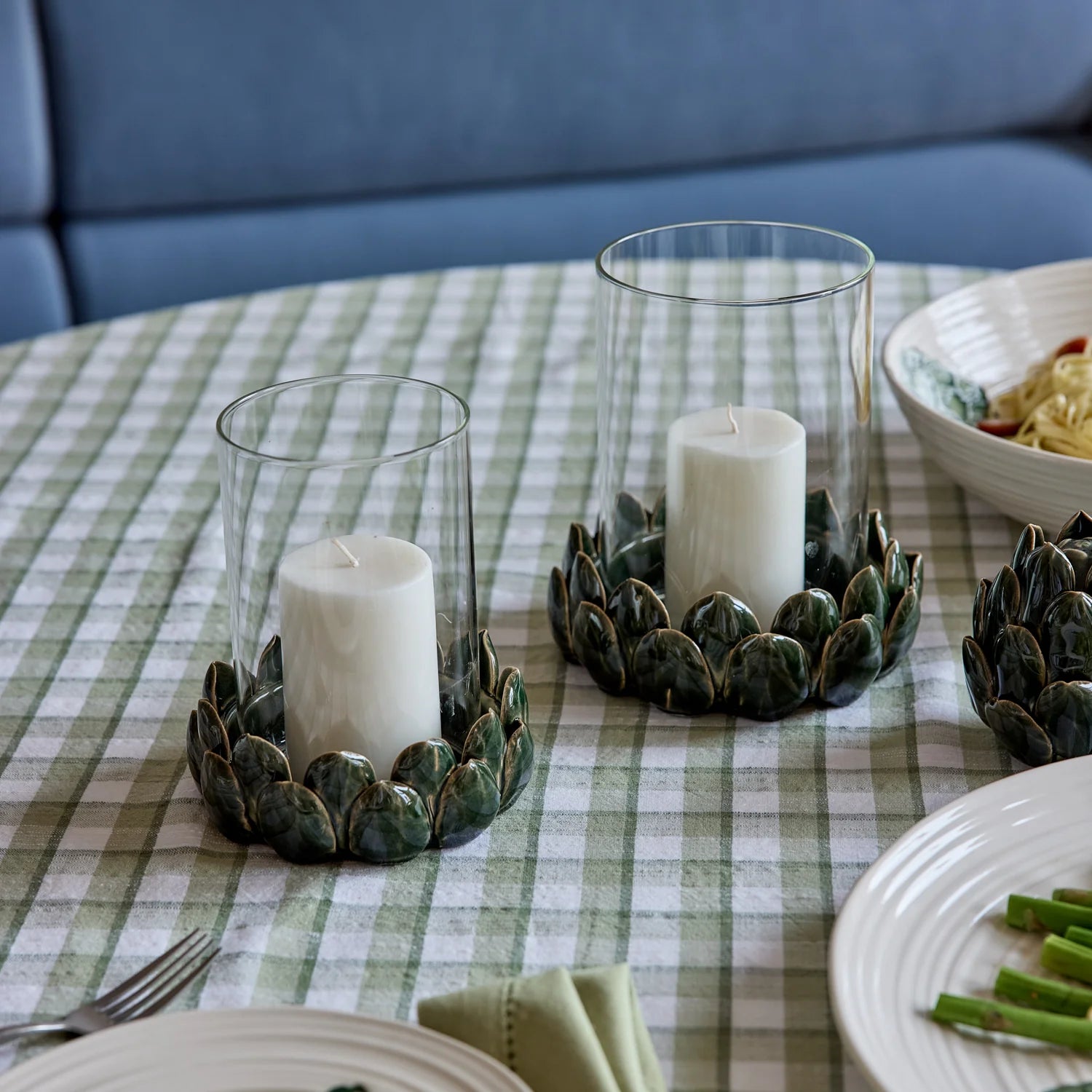 Artichoke Dark Green Hurricane Small - Roma Gift & Gourmet