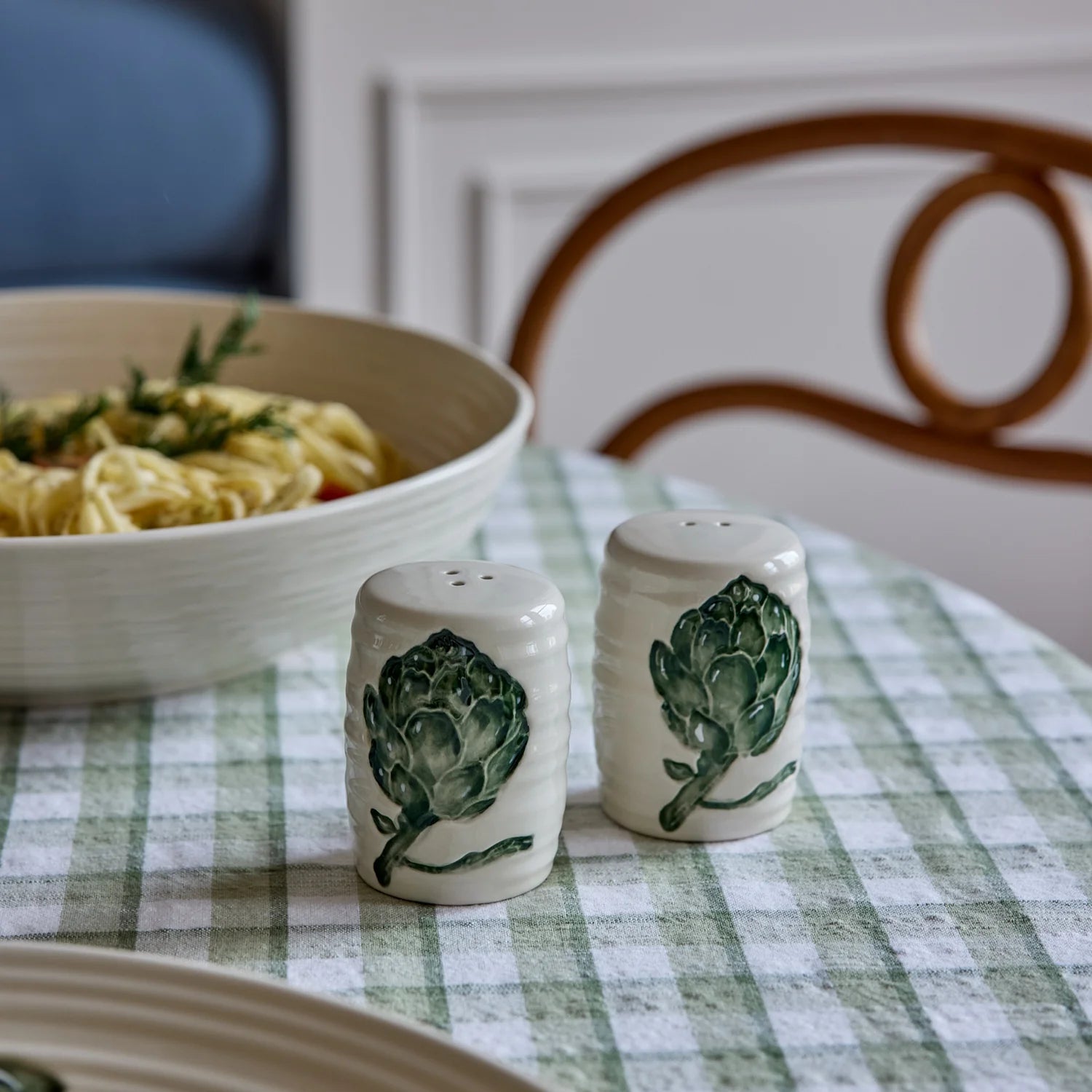 Artichoke Salt And Pepper Set - Roma Gift & Gourmet