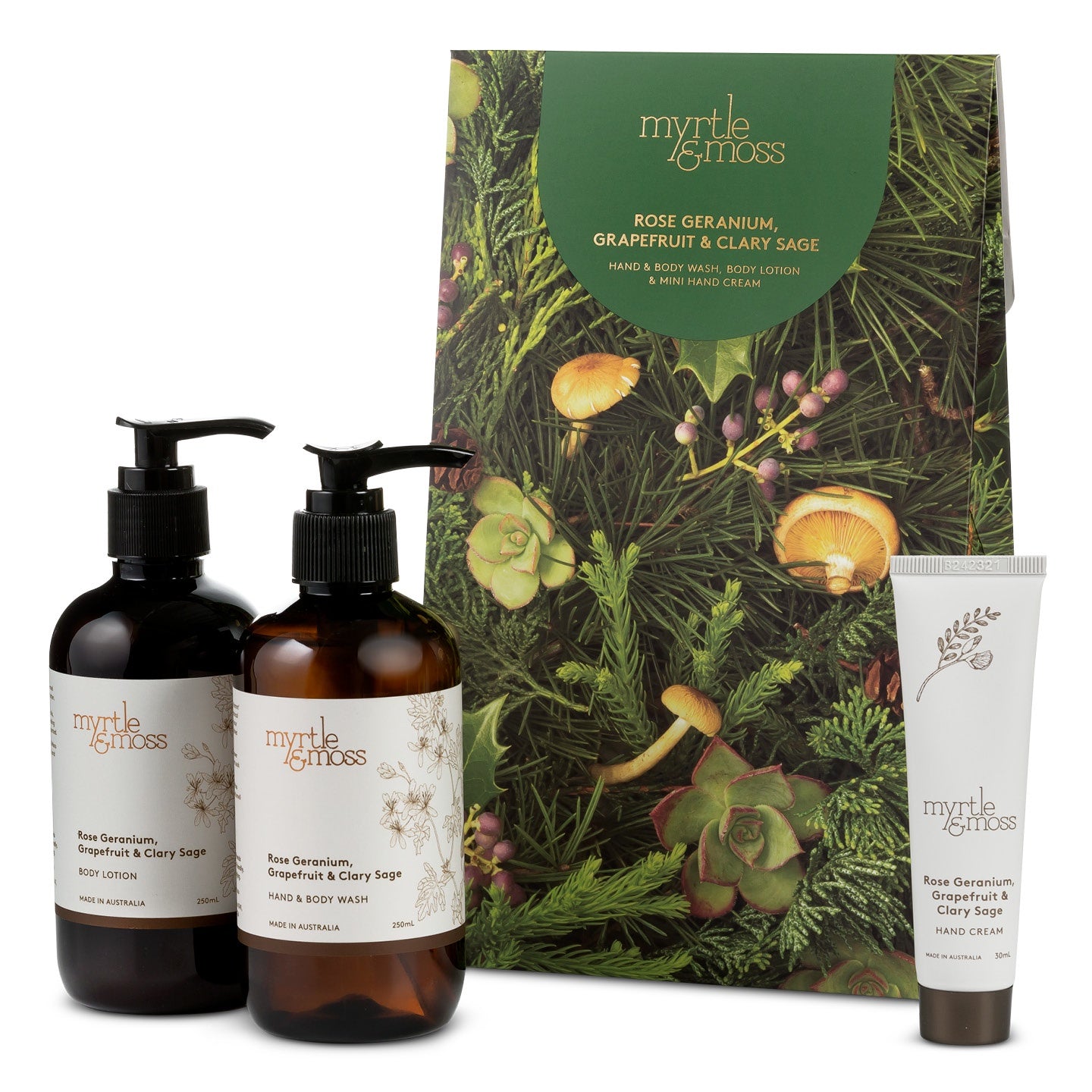 Christmas Rose Geranium Trio - Roma Gift & Gourmet
