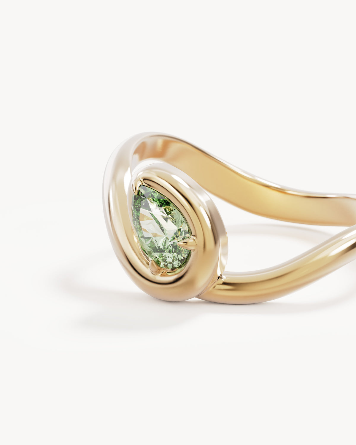 18k Gold Vermeil Embrace Growth Ring