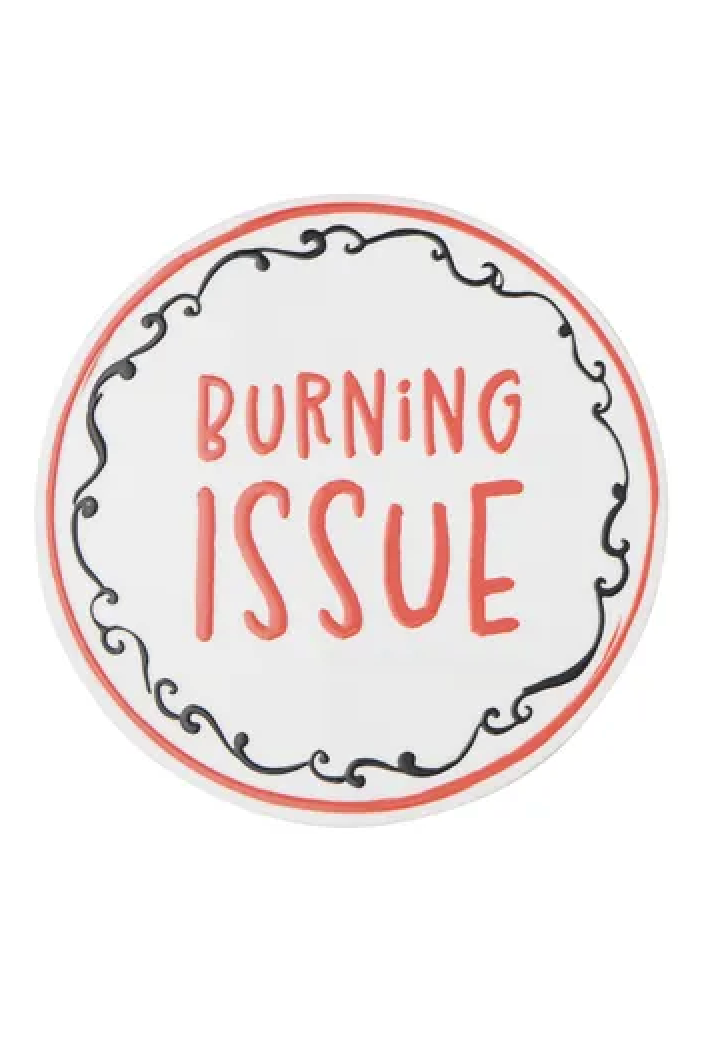 Too Hot to Handle Ceramic Trivet 20cm - Roma Gift & Gourmet