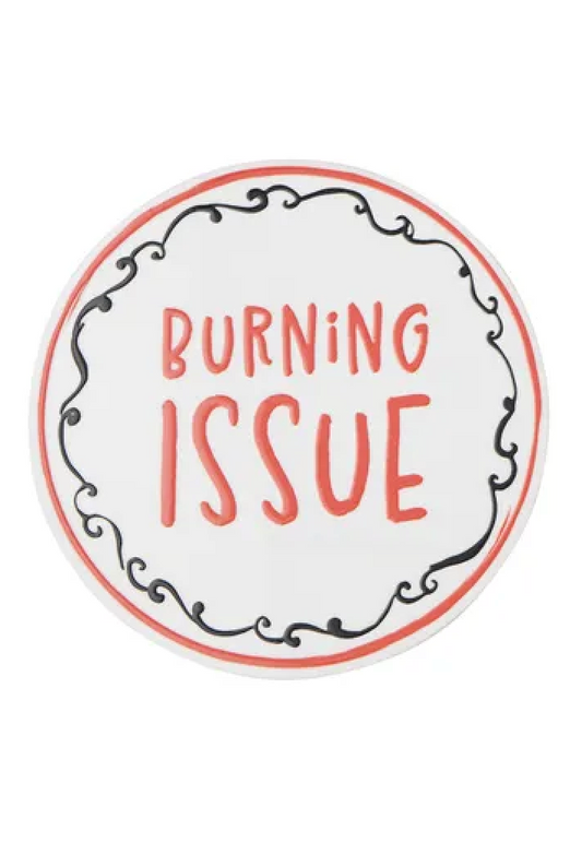 Too Hot to Handle Ceramic Trivet 20cm - Roma Gift & Gourmet