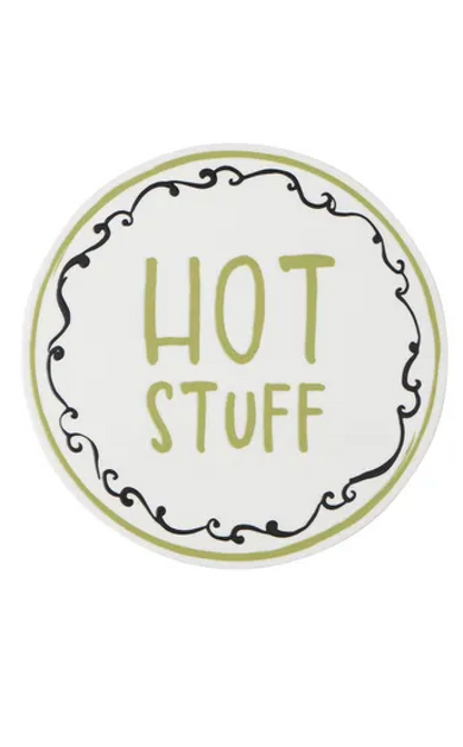 Too Hot to Handle Ceramic Trivet 20cm - Roma Gift & Gourmet