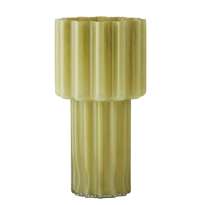 Selena Glass Vase - Green
