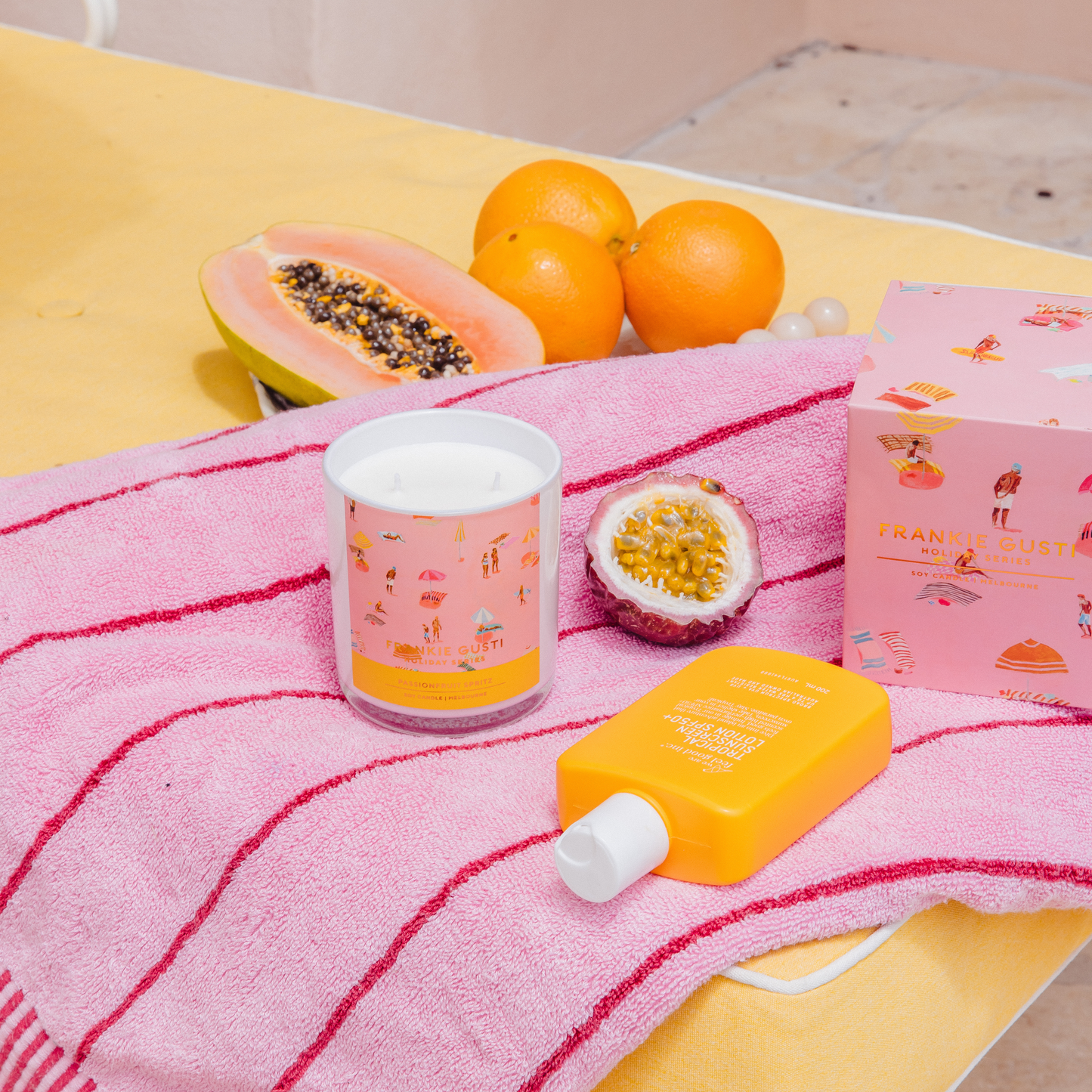 Holiday Series Candle - Passionfruit Spritz | Janey Forbes