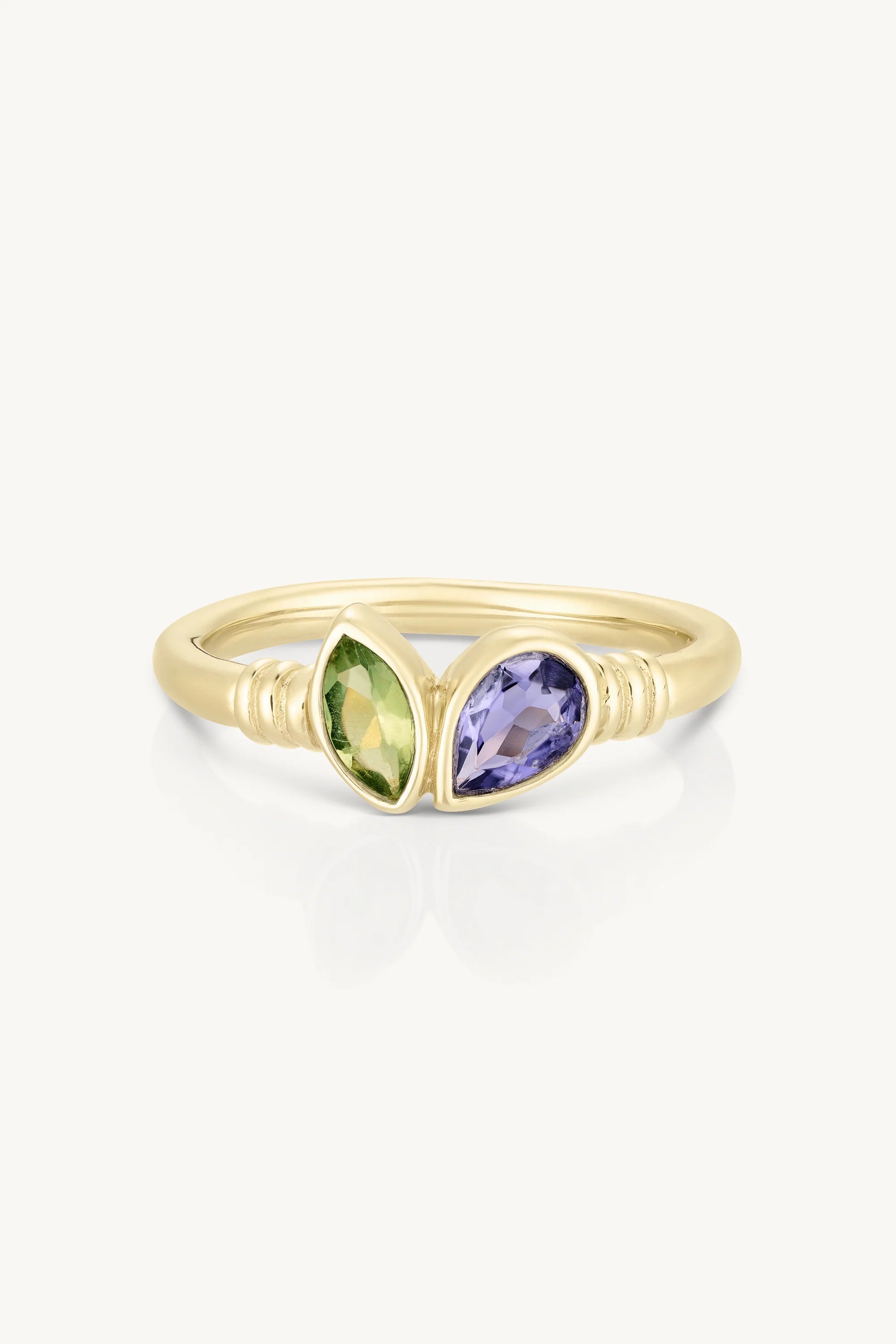 Xanthe Lolite & Apatite Ring - Roma Gift & Gourmet
