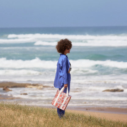 Market Bag Field of Flowers