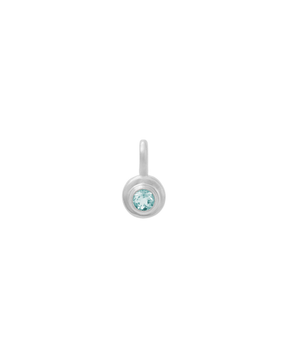 AQUAMARINE BIRTHSTONE (STERLING SILVER) - Roma Gift & Gourmet