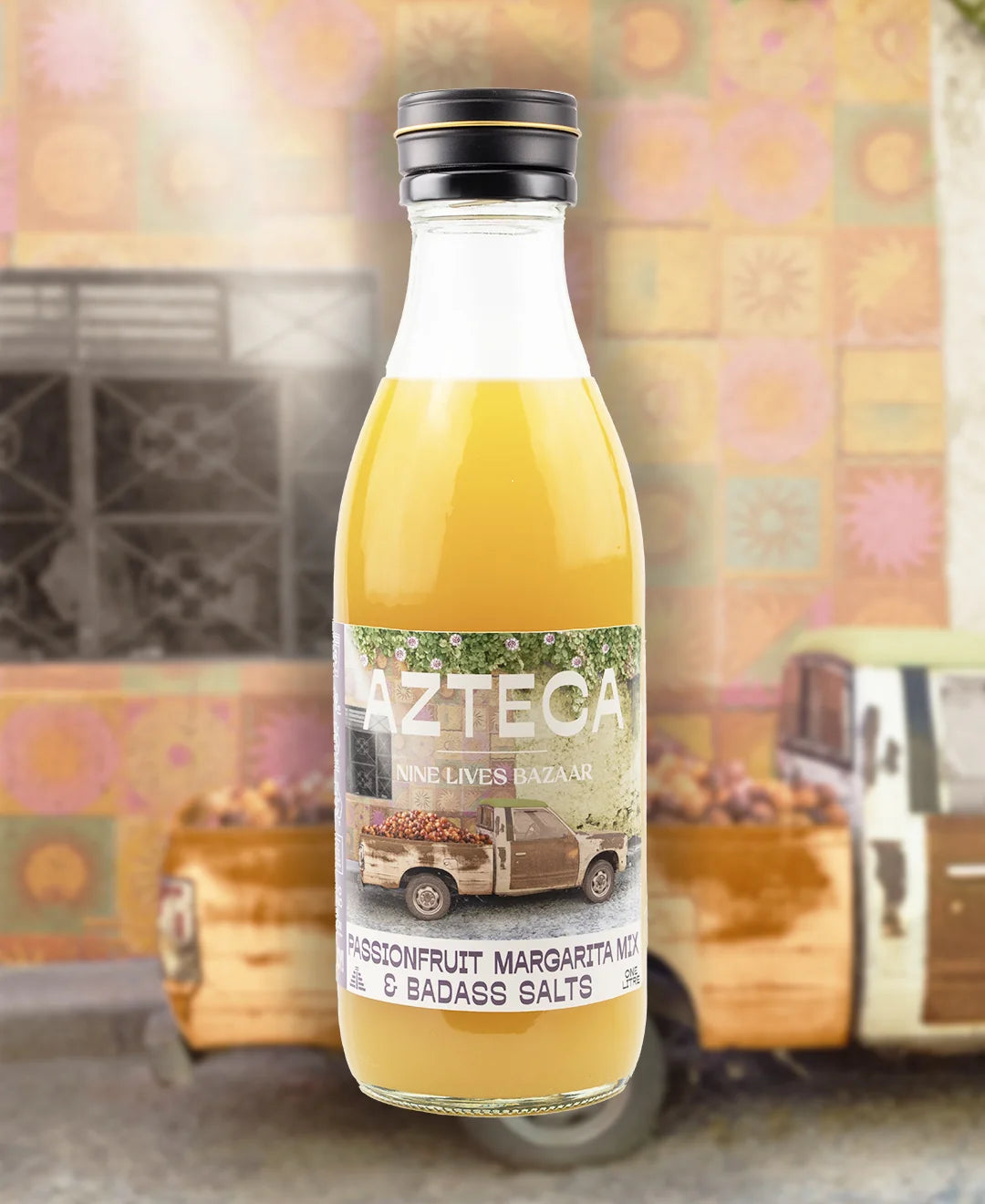 Azteca Passionfruit Margarita Mix & Bassass Salts