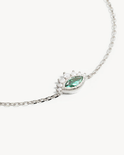 Hope and Protection Bracelet - Sterling Silver