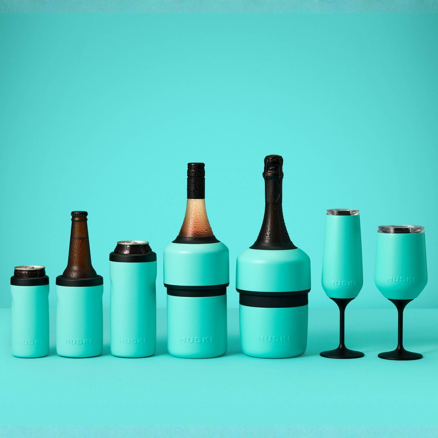 Huski Beer Cooler 2.0 - Turquoise (Limited Release)