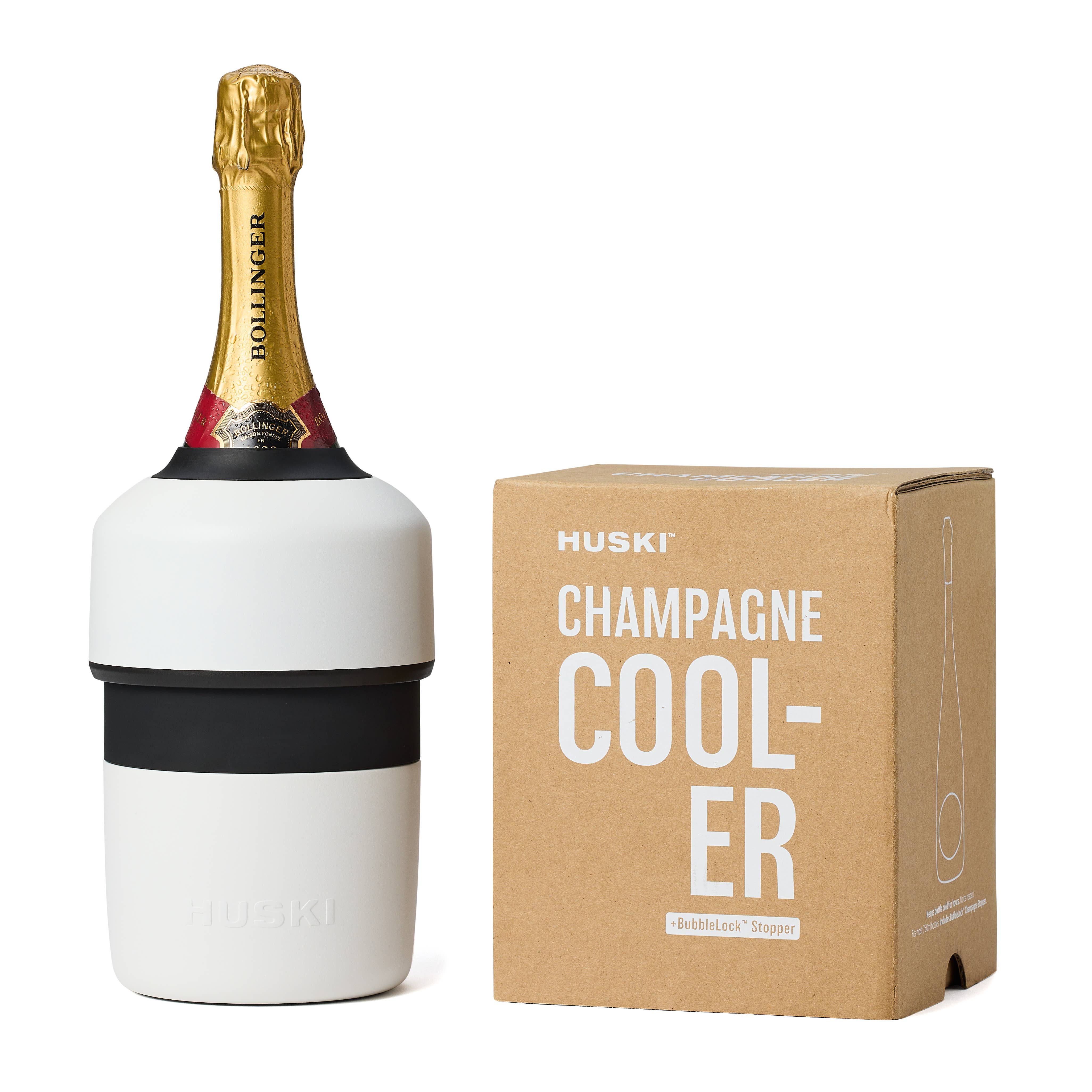 Huski Champagne Cooler - White - Roma Gift & Gourmet